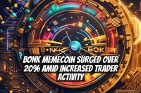 BONK Memecoin Surged Over 20% Amid Increased Trader Activity
