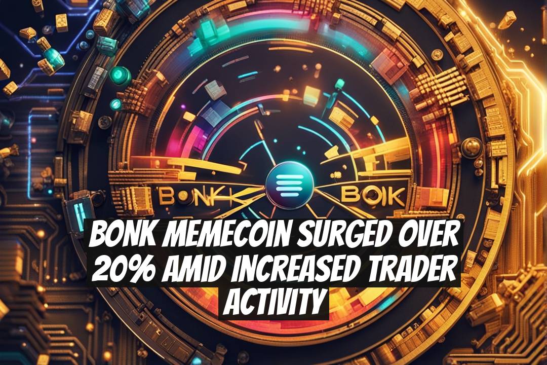 BONK Memecoin Surged Over 20% Amid Increased Trader Activity