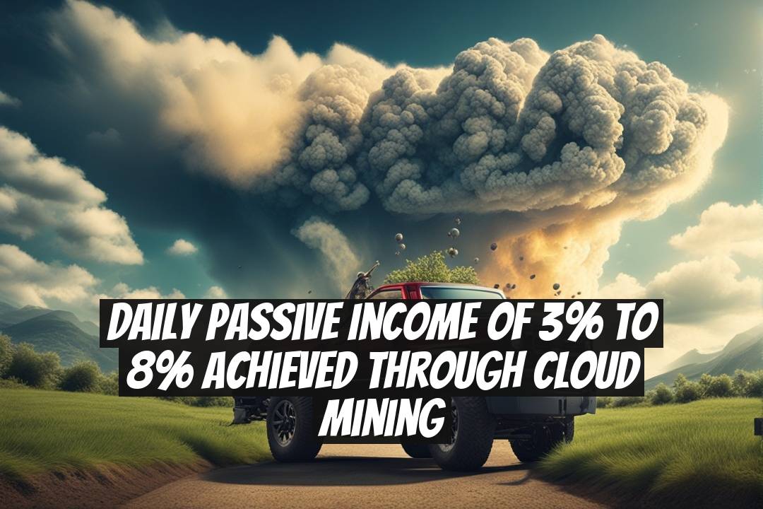 Daily Passive Income of 3% to 8% Achieved Through Cloud Mining