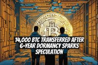 14,000 BTC Transferred After 6-Year Dormancy Sparks Speculation