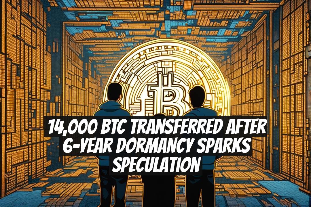 14,000 BTC Transferred After 6-Year Dormancy Sparks Speculation