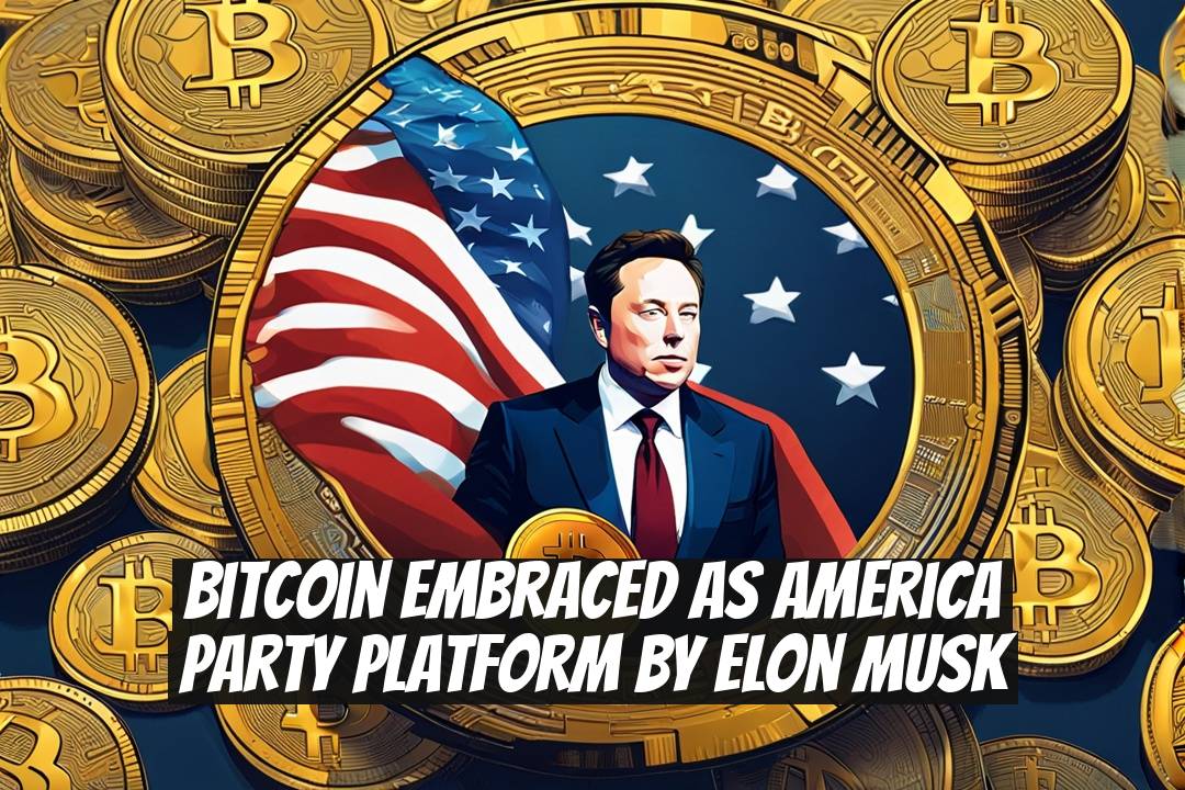 Bitcoin Embraced as America Party Platform by Elon Musk