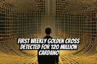 First Weekly Golden Cross Detected for 120 Million Cardano