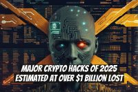 Major Crypto Hacks of 2025 Estimated at Over $1 Billion Lost