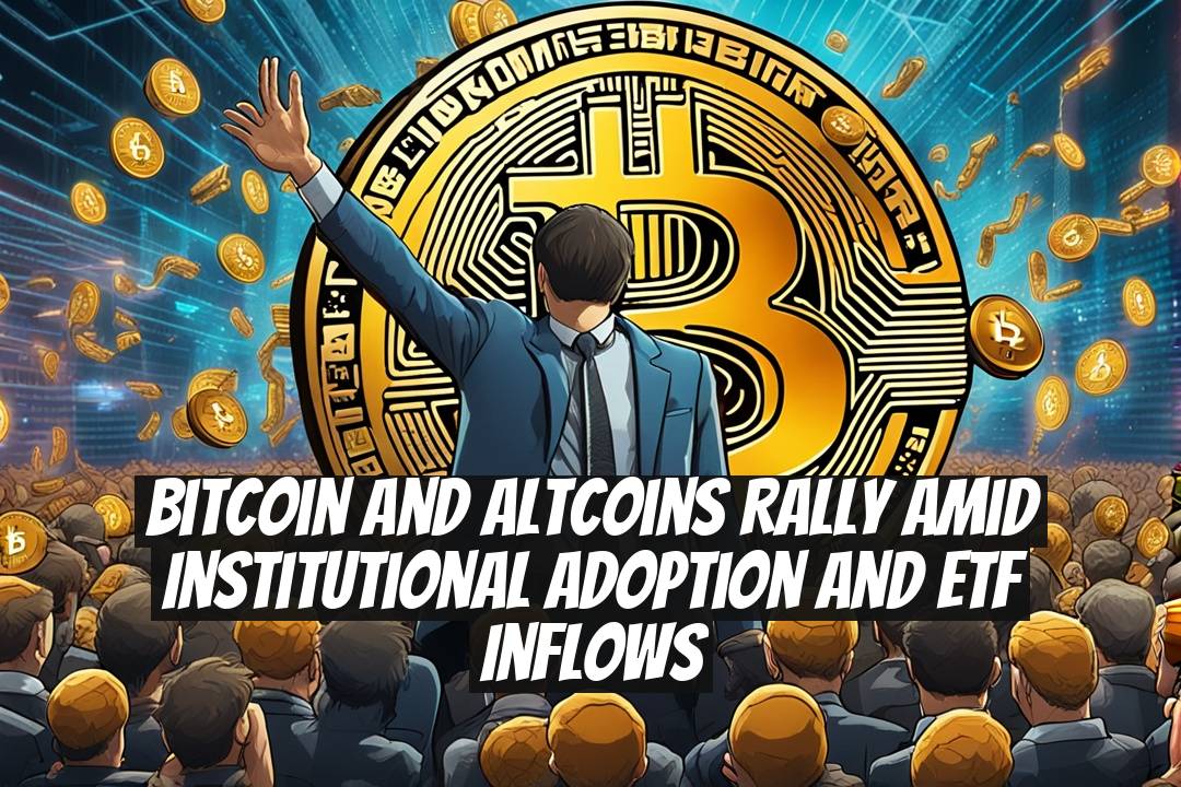 Bitcoin and Altcoins Rally Amid Institutional Adoption and ETF Inflows
