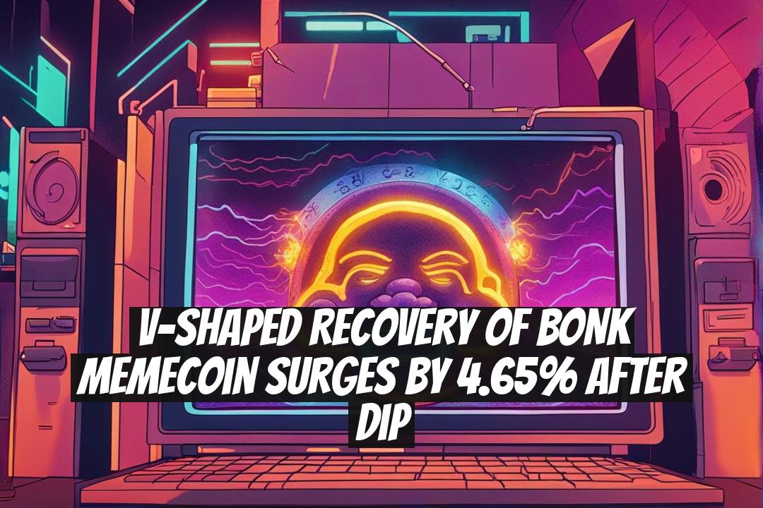 V-shaped Recovery of BONK Memecoin Surges by 4.65% After Dip