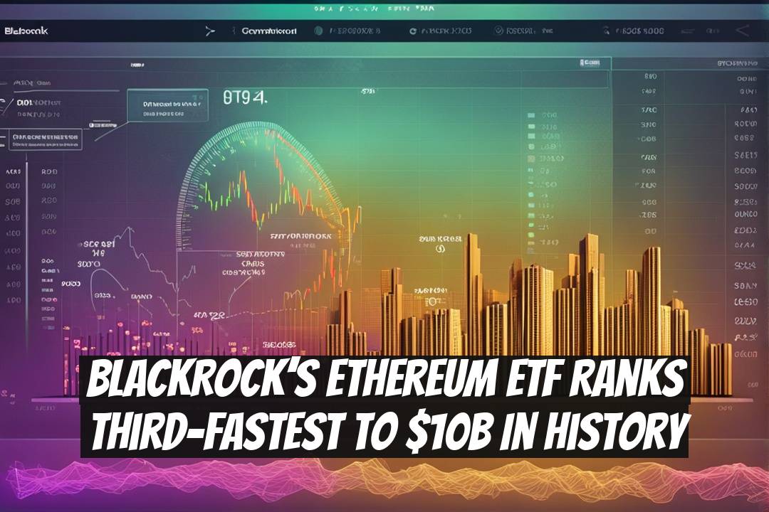 BlackRock’s Ethereum ETF ranks third-fastest to $10B in history