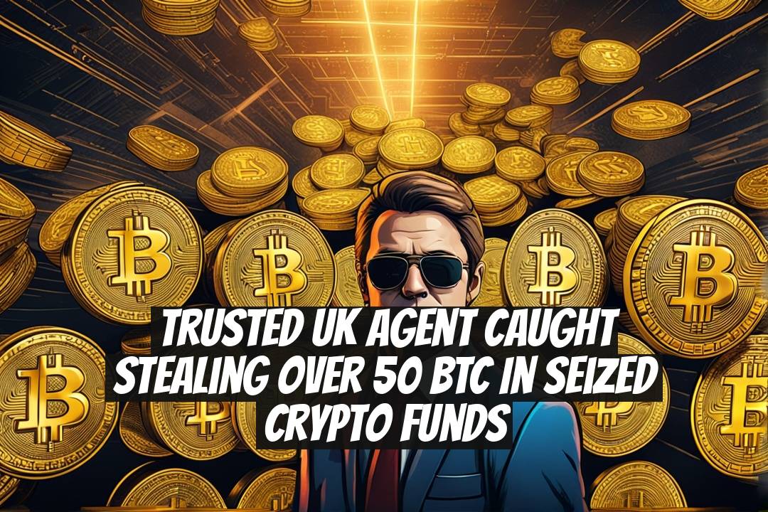 Trusted UK Agent Caught Stealing Over 50 BTC in Seized Crypto Funds