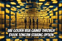 UAE Golden Visa Gained Through $100K Toncoin Staking Option