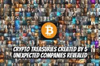 Crypto Treasuries Created by 5 Unexpected Companies Revealed