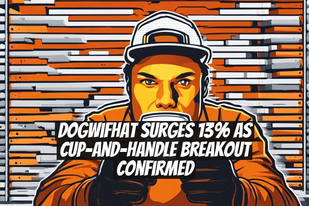 Dogwifhat Surges 13% as Cup-and-Handle Breakout Confirmed