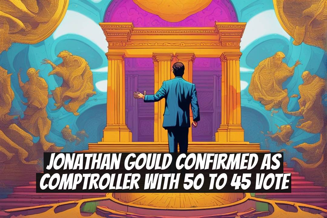 Jonathan Gould Confirmed as Comptroller with 50 to 45 Vote