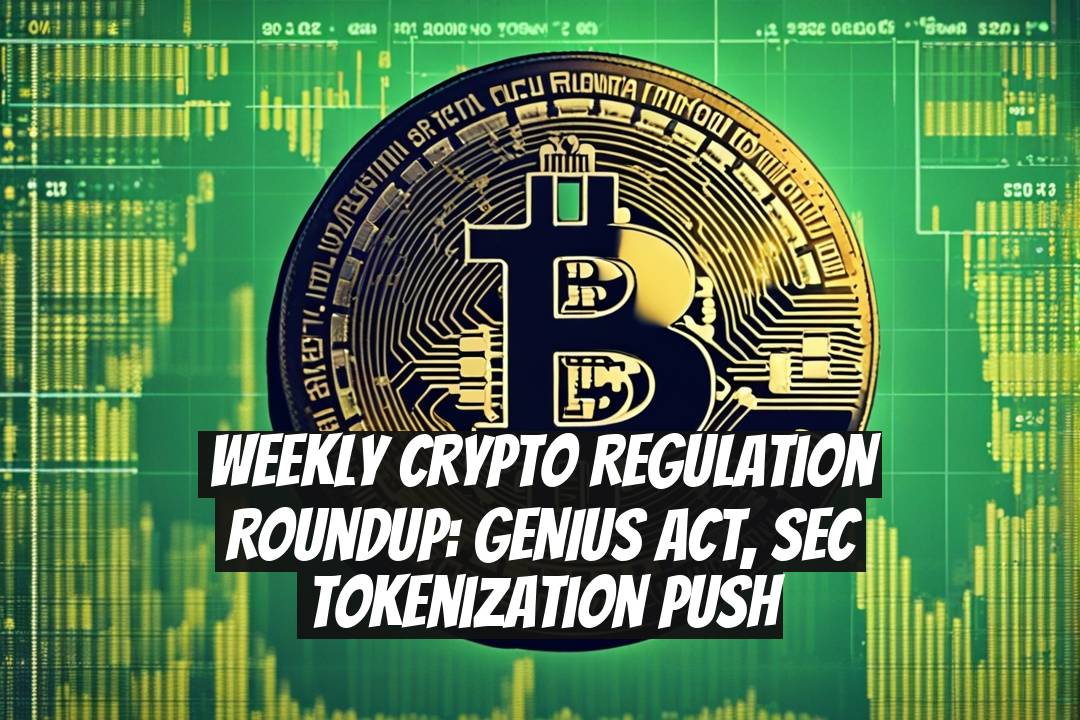 Weekly Crypto Regulation Roundup: GENIUS Act, SEC Tokenization Push