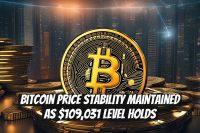 Bitcoin Price Stability Maintained as $109,031 Level Holds