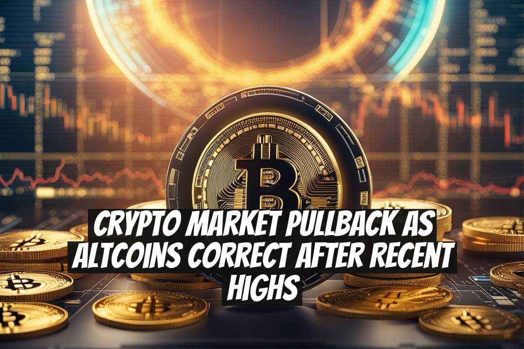 Crypto Market Pullback as Altcoins Correct After Recent Highs
