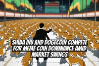 Shiba Inu and Dogecoin Compete for Meme Coin Dominance Amid Market Swings