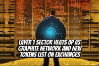 Layer 1 sector heats up as Graphite Network and new tokens list on exchanges