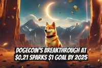 Dogecoin's Breakthrough at $0.21 Sparks $1 Goal by 2025