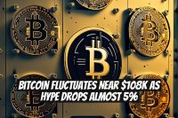 Bitcoin Fluctuates Near $108K as HYPE Drops Almost 5%