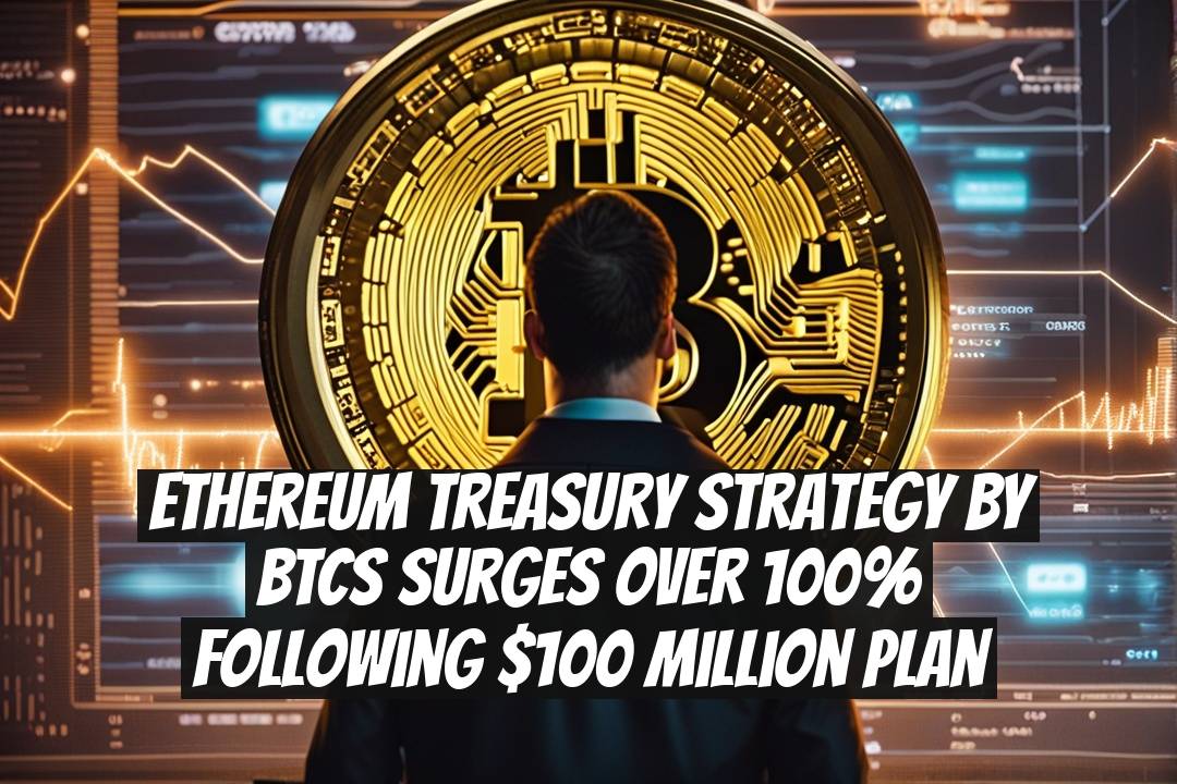 Ethereum Treasury Strategy by BTCS Surges Over 100% Following $100 Million Plan