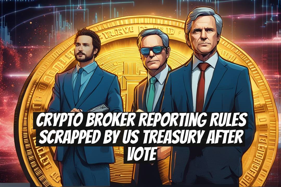 Crypto Broker Reporting Rules Scrapped by US Treasury After Vote