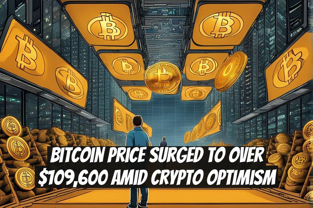 Bitcoin Price Surged to Over $109,600 Amid Crypto Optimism