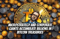 MicroStrategy and Corporate Giants Accumulate Billions in Bitcoin Treasuries