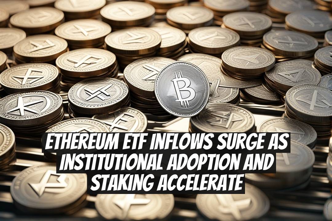 Ethereum ETF inflows surge as institutional adoption and staking accelerate