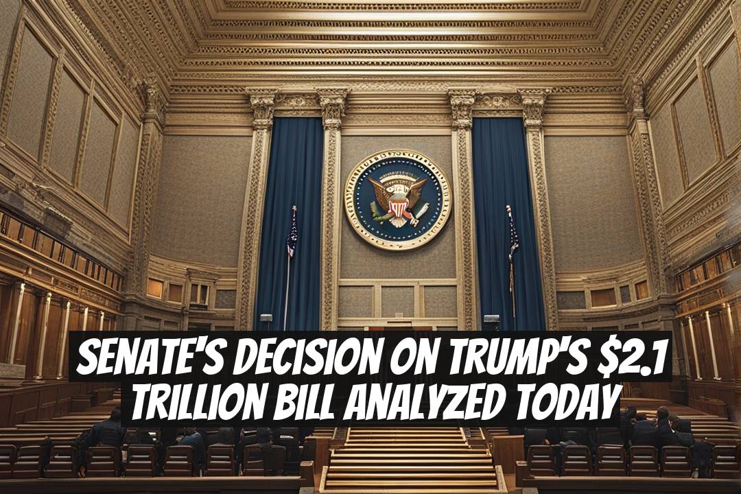 Senate's Decision on Trump's $2.1 Trillion Bill Analyzed Today