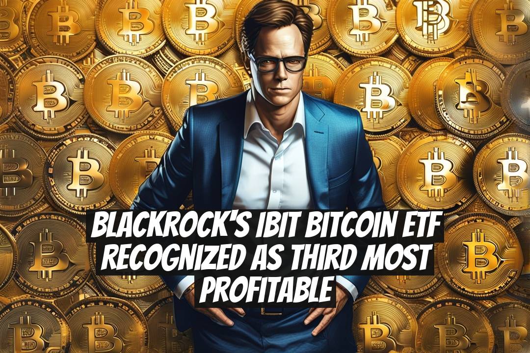 BlackRock's IBIT Bitcoin ETF Recognized as Third Most Profitable