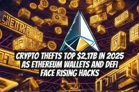 Crypto thefts top $2.17B in 2025 as Ethereum wallets and DeFi face rising hacks