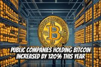 Public Companies Holding Bitcoin Increased by 120% This Year