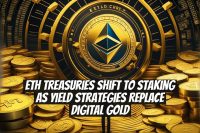 ETH Treasuries Shift to Staking as Yield Strategies Replace Digital Gold