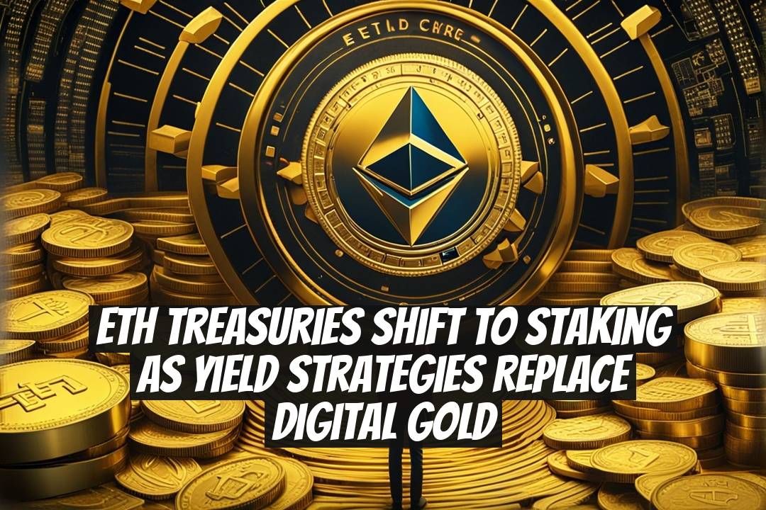ETH Treasuries Shift to Staking as Yield Strategies Replace Digital Gold