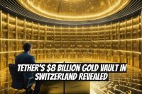 Tether's $8 Billion Gold Vault in Switzerland Revealed