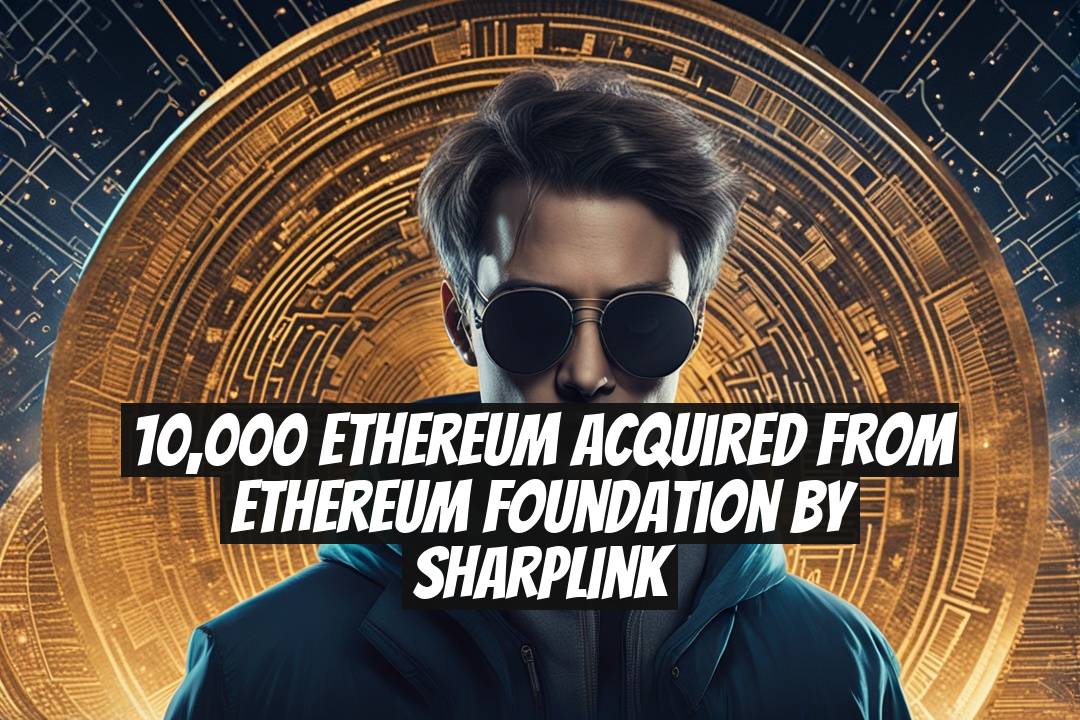 10,000 Ethereum Acquired from Ethereum Foundation by SharpLink