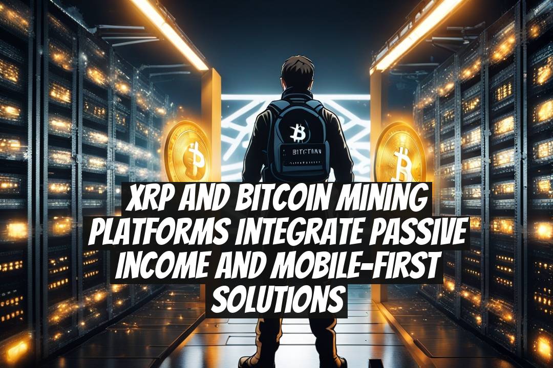 XRP and Bitcoin mining platforms integrate passive income and mobile-first solutions