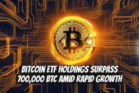 Bitcoin ETF Holdings Surpass 700,000 BTC Amid Rapid Growth