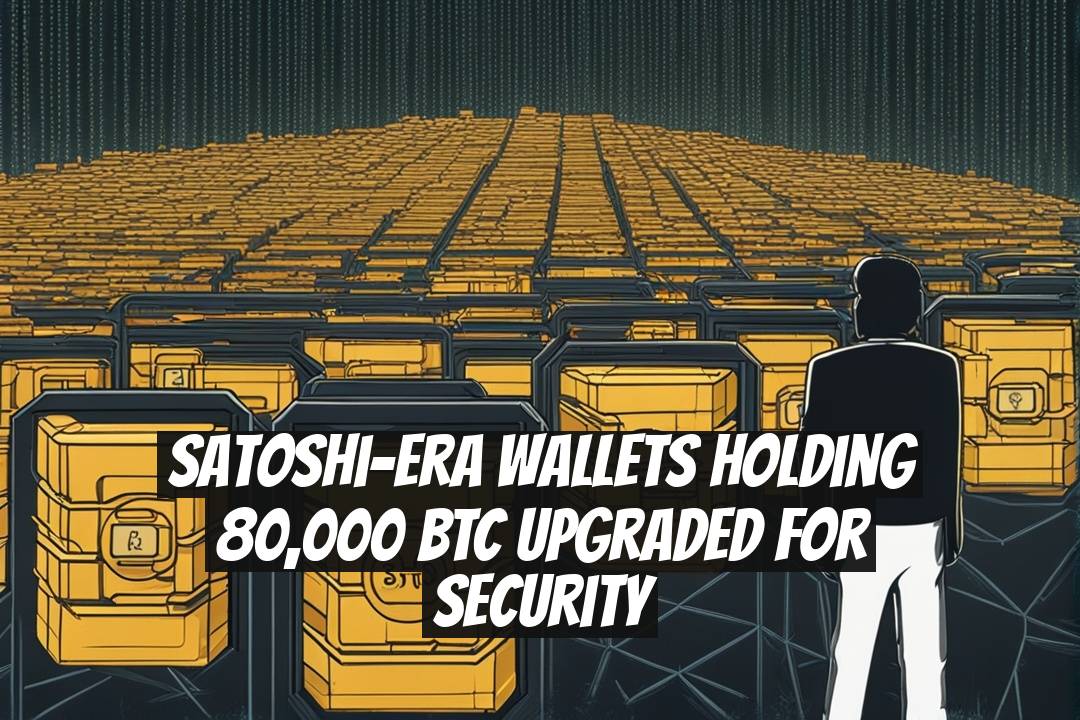 Satoshi-Era Wallets Holding 80,000 BTC Upgraded for Security