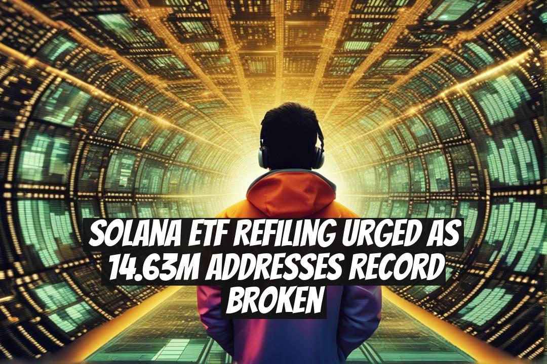 Solana ETF Refiling Urged as 14.63M Addresses Record Broken