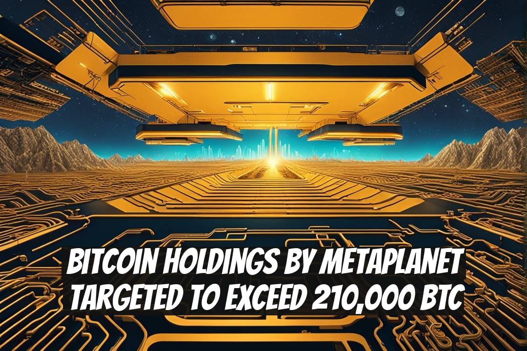 Bitcoin Holdings by Metaplanet Targeted to Exceed 210,000 BTC