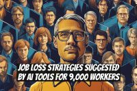 Job Loss Strategies Suggested by AI Tools for 9,000 Workers