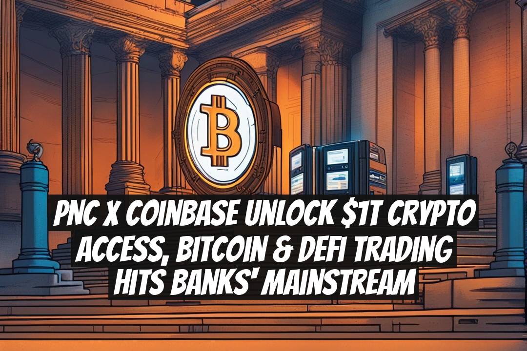 PNC x Coinbase Unlock $1T Crypto Access, Bitcoin & DeFi Trading Hits Banks' Mainstream