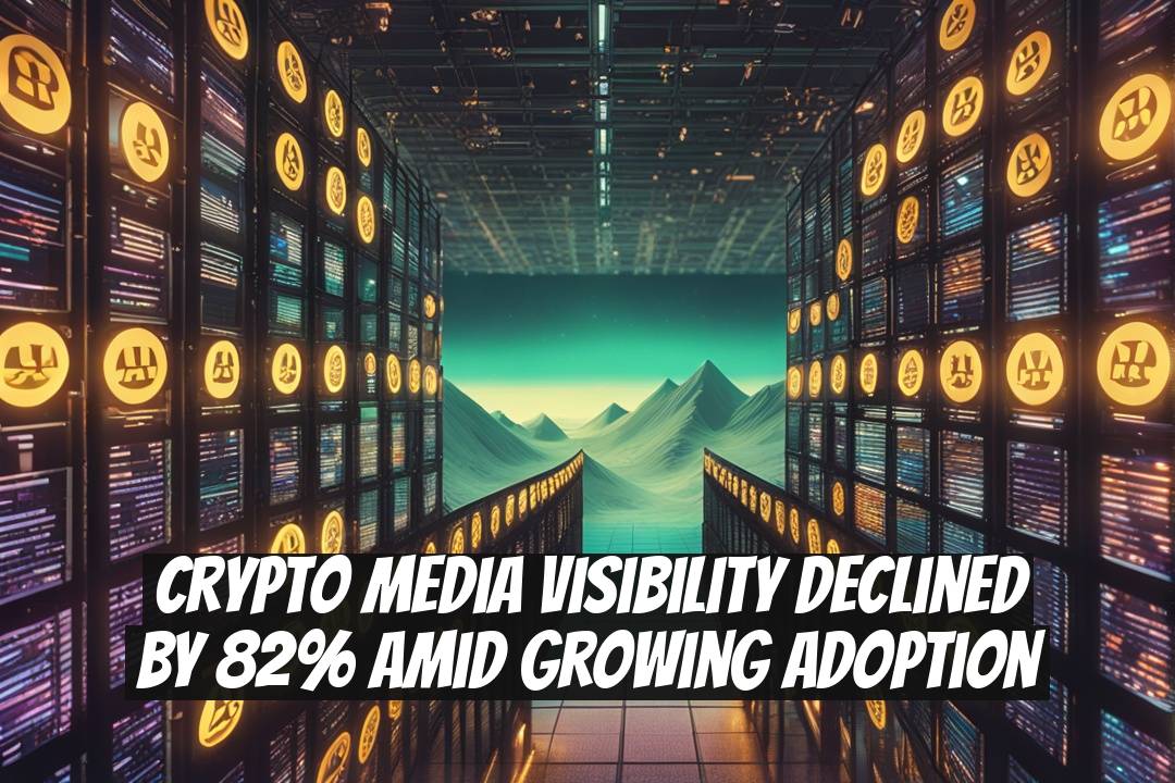 Crypto Media Visibility Declined by 82% Amid Growing Adoption