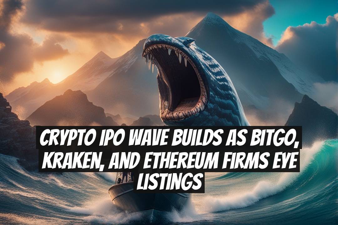 Crypto IPO Wave Builds as BitGo, Kraken, and Ethereum Firms Eye Listings