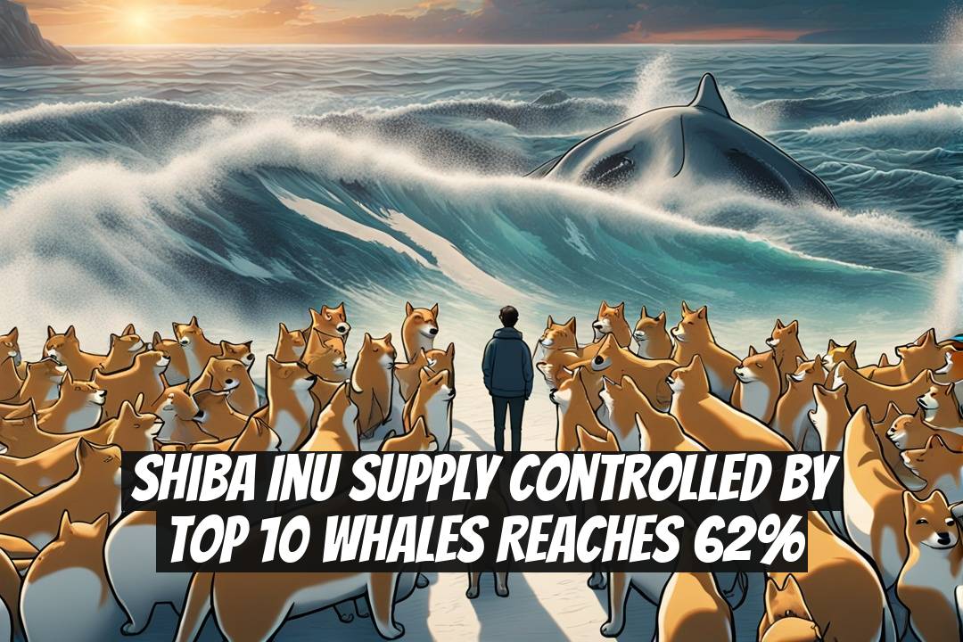 Shiba Inu Supply Controlled by Top 10 Whales Reaches 62%
