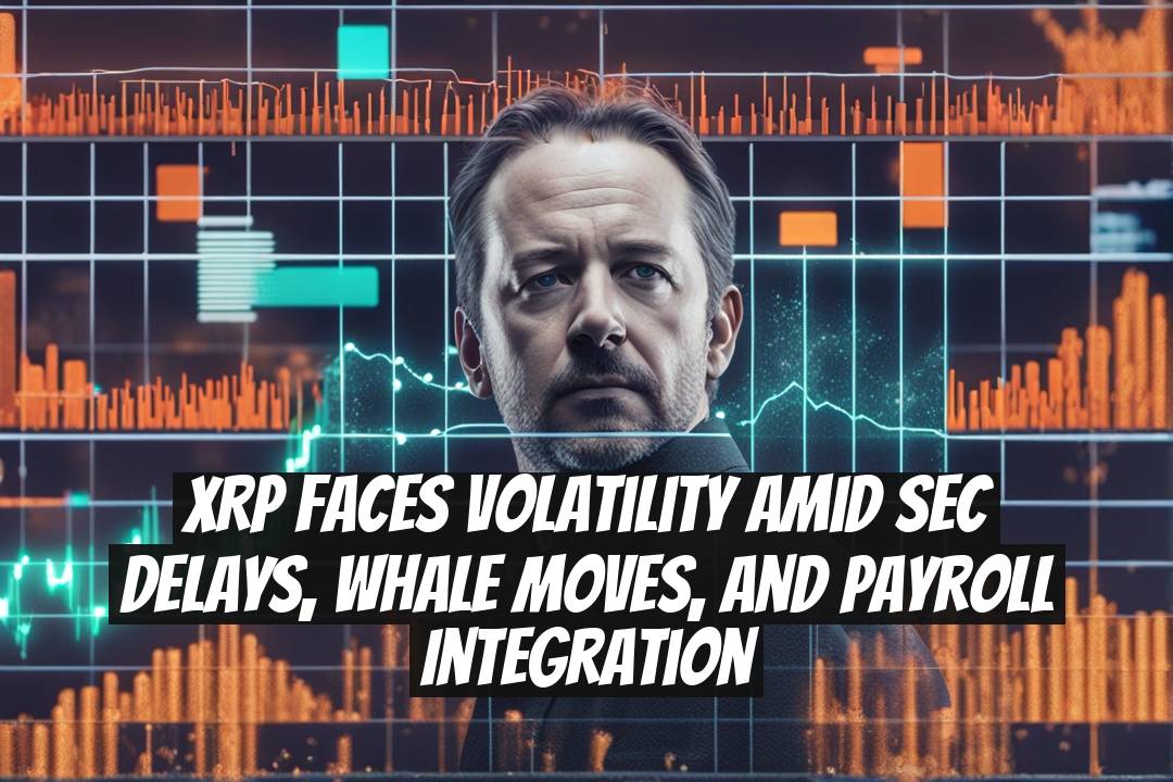 XRP faces volatility amid SEC delays, whale moves, and payroll integration