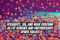 Polkadot, SUI, and NEAR rebound as ETF reviews and partnerships spark rallies