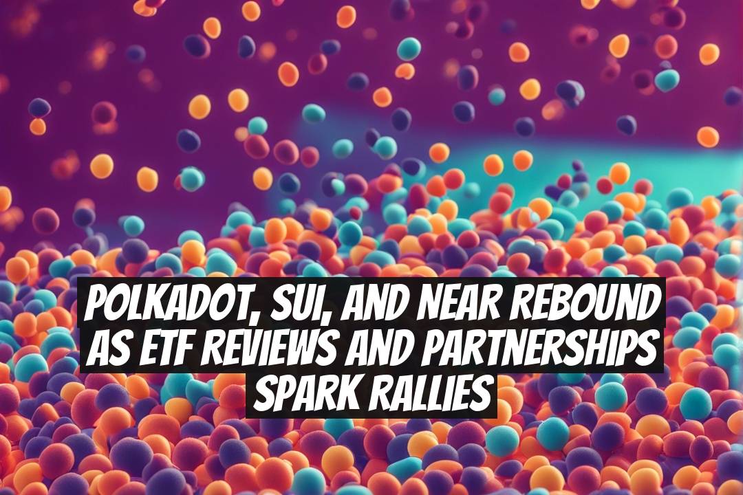 Polkadot, SUI, and NEAR rebound as ETF reviews and partnerships spark rallies