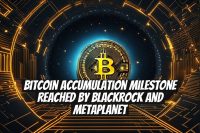 Bitcoin Accumulation Milestone Reached by BlackRock and Metaplanet